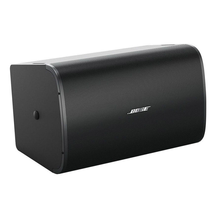 Bose DesignMax DM10S-Sub 10 inch surface-mount subwoofer in black, front view