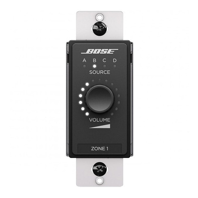 Bose ControlCenter CC-3D black digital zone controller wall plate