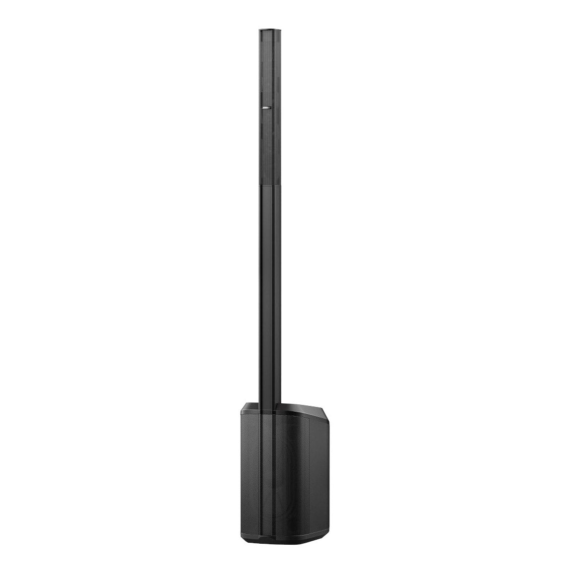 Bose L1 Pro8 portable line array system standing fully assembled, front view