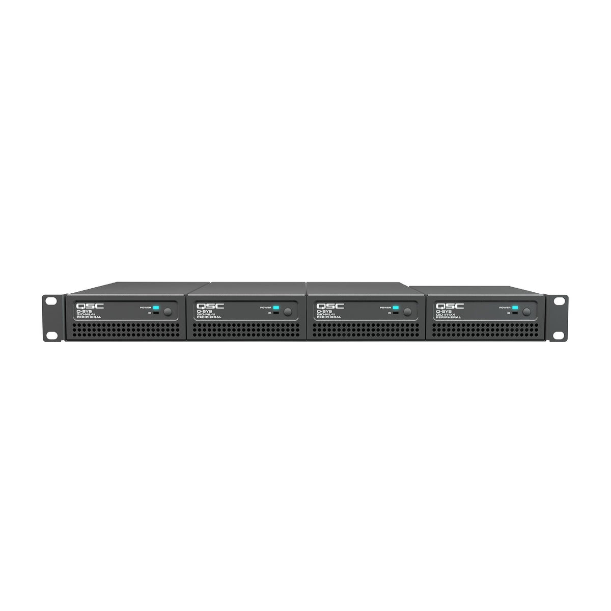 Q-SYS QIO-IR1x4: Network I/O Expander, view 4