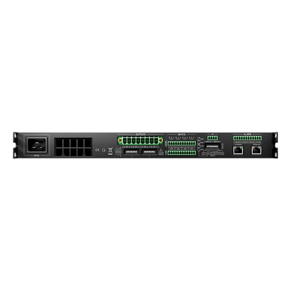 Bose PowerShareX PSX4804D amplifier installed in an equipment rack