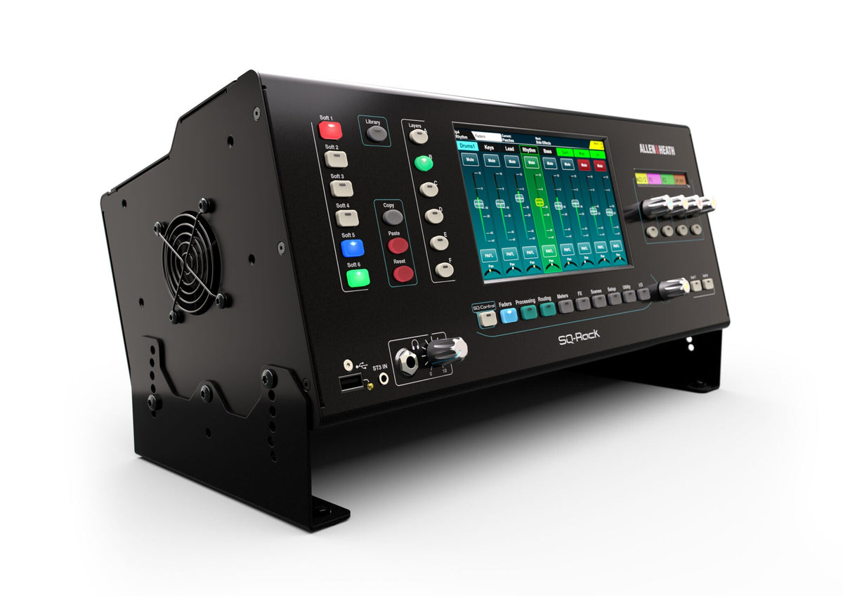 Allen & Heath AH-SQ-RACK digital rackmount mixer, view 2