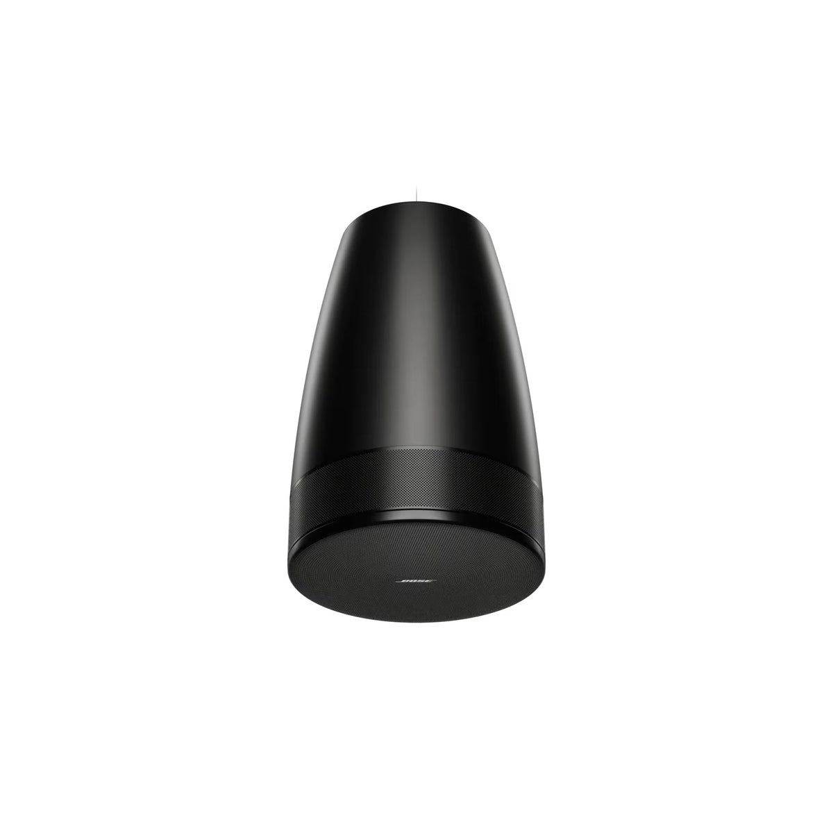 Bose DesignMax Luna DML88P pendant loudspeaker black, full product studio shot