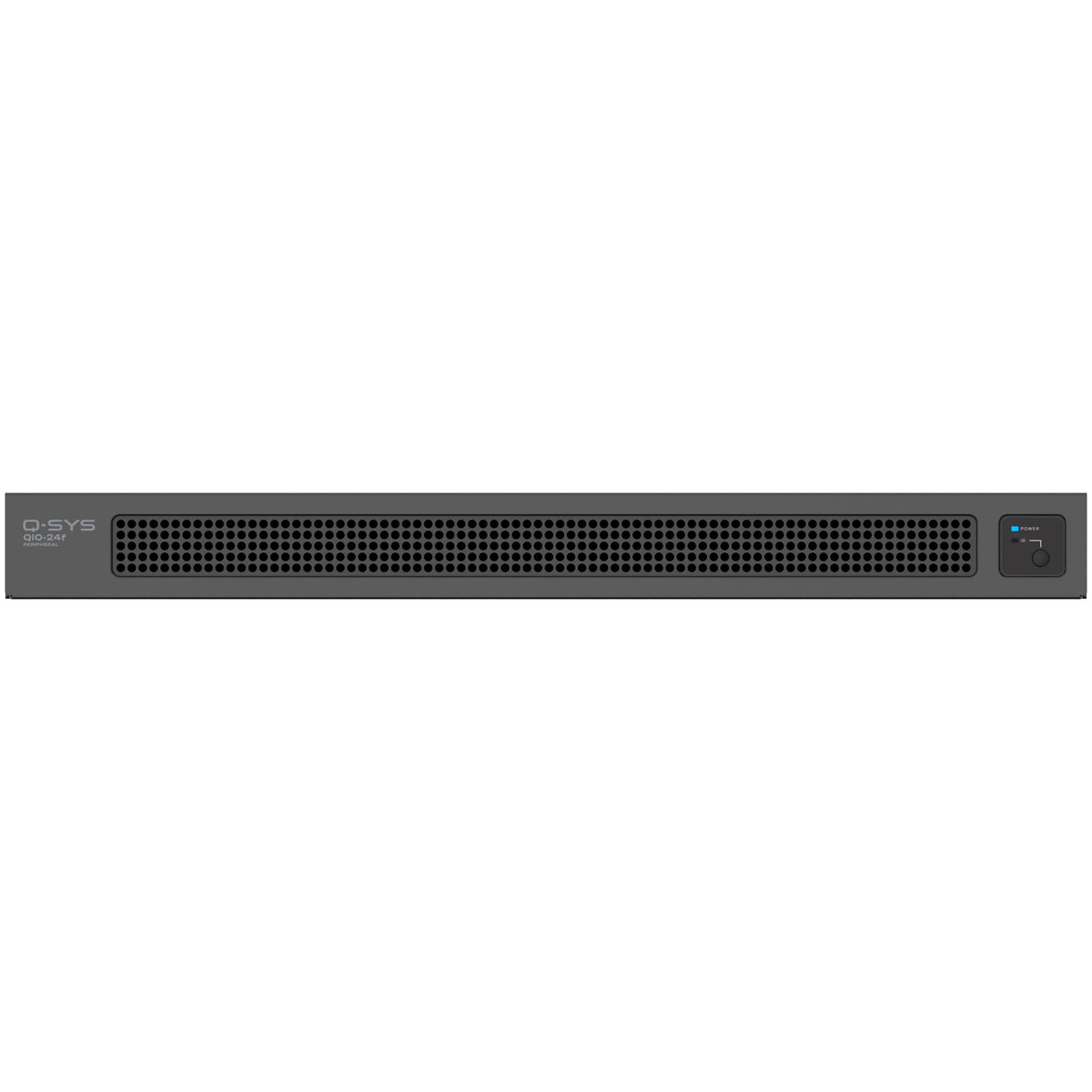 Q-SYS QIO-24f: High-density Audio Expander, view 2