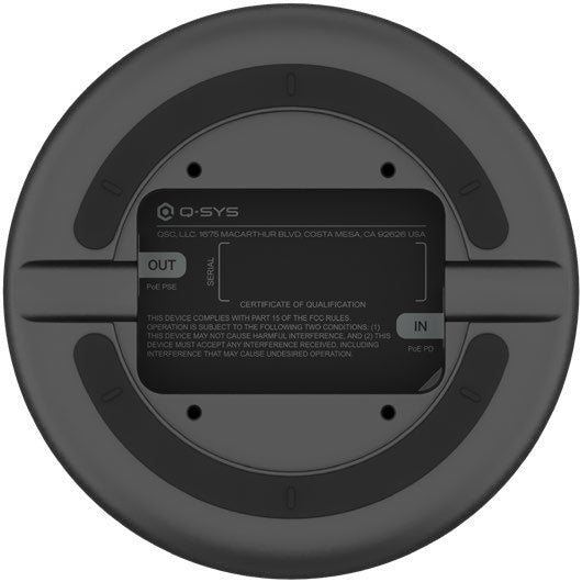 Q-SYS RS-CB-TM: Expansion Table Microphone for RoomSuite Bar, view 2