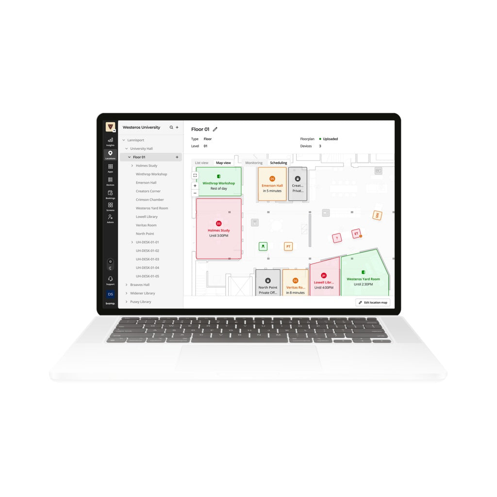 Biamp Workplace Booking Cloud 3 Year 3 Year License, view 4