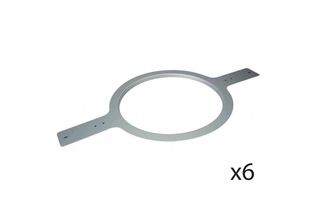 Q-SYS AD-MR8: Mud ring for AD-C6T/C8T/C10T ZB (6-pk)