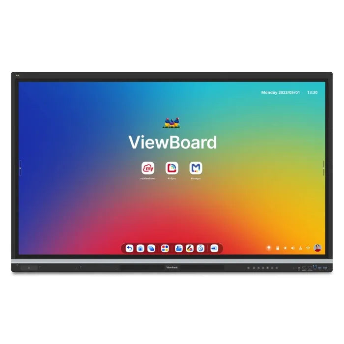 ViewSonic IFP5551 55 inch 4K EDLA certified interactive display front view