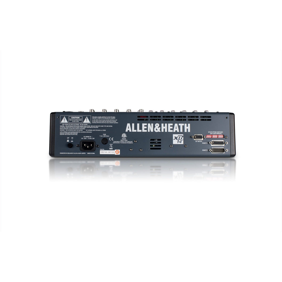 Allen & Heath XB-14-2 compact broadcast mixer, view 4