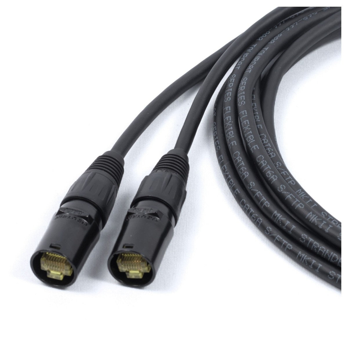 Allen & Heath 20m CAT6 cable with Neutrik EtherCon locking connectors, view 2
