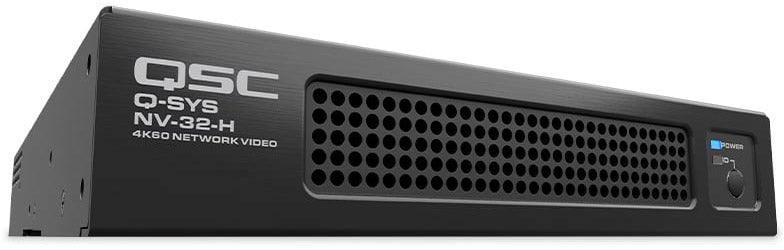 Q-SYS NV-32-H: Core Capable Network Video Endpoint, view 3
