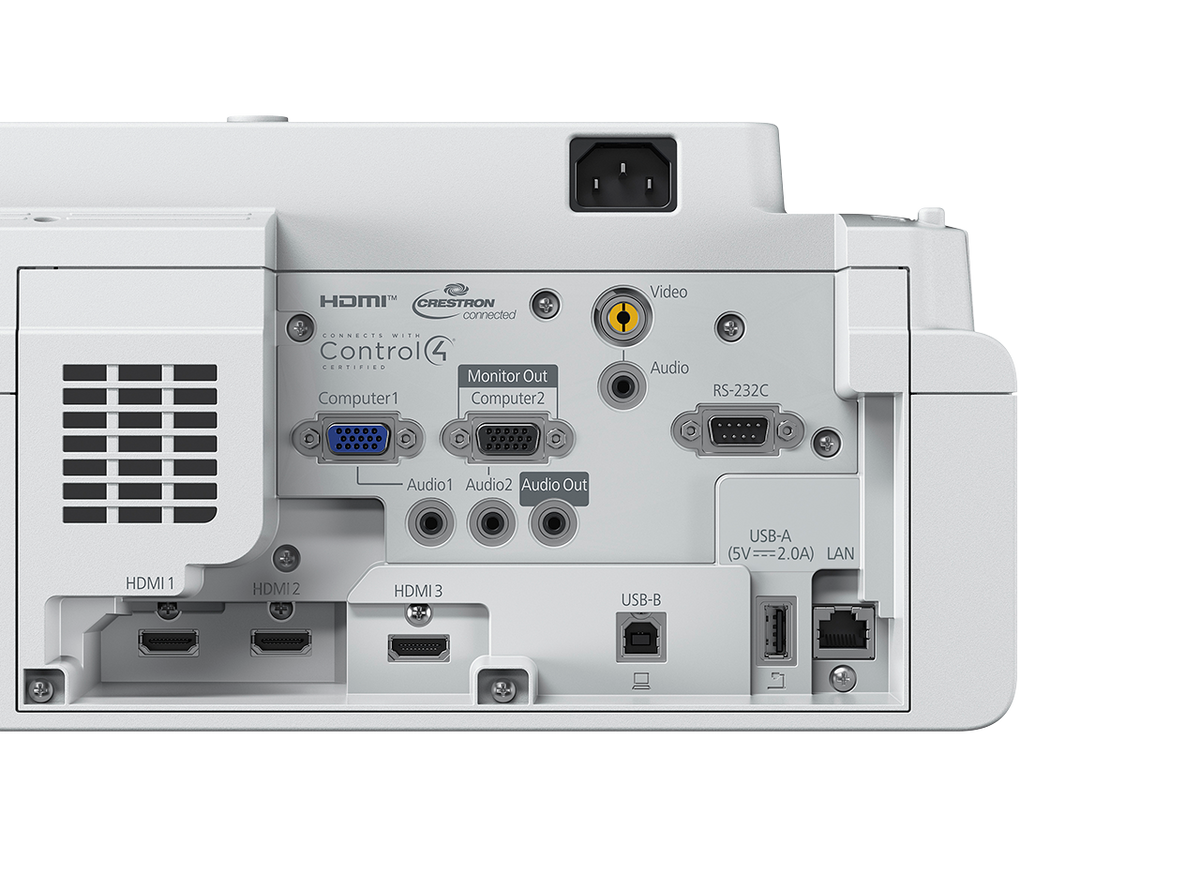 Epson EB-770F: 4,100 Lumens 1080p 3LCD Laser Projector for Meeting Rooms and Classrooms, view 6