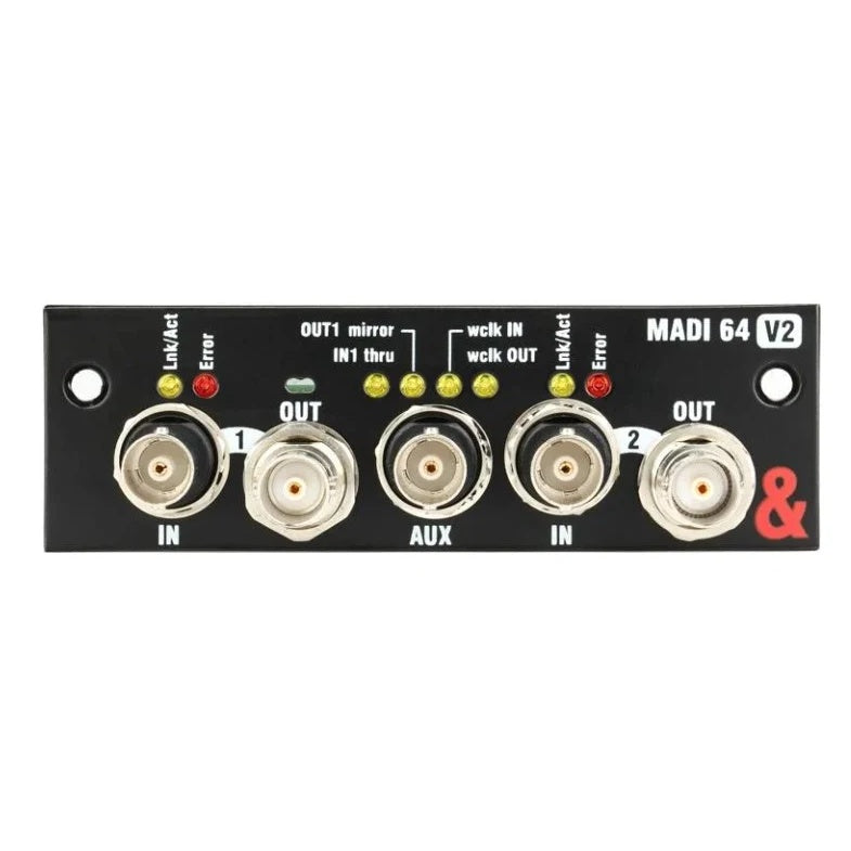 Allen & Heath AH-M-MADI2-A 64x64 MADI interface card, view 2