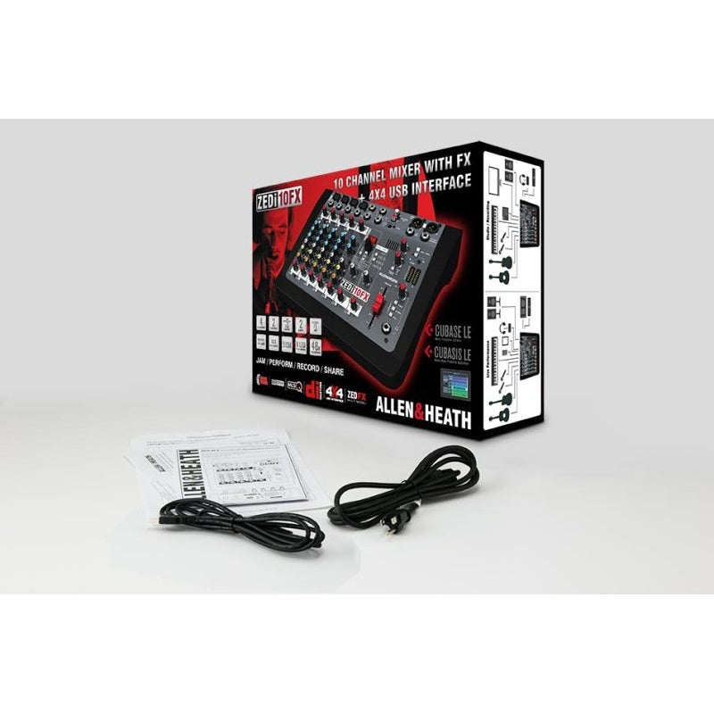 Allen & Heath ZEDi-10FX hybrid compact mixer with USB, view 5