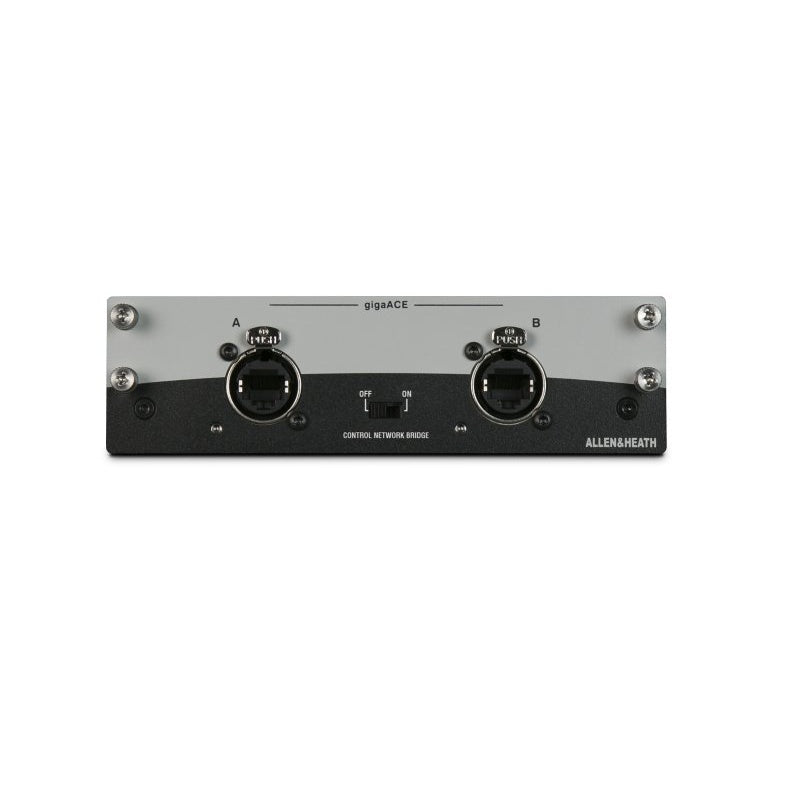 Allen & Heath gigaACE audio networking card, view 2