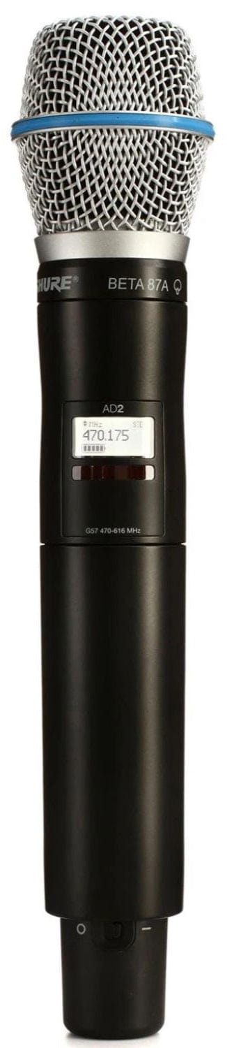 Shure Axient AD2/B87A Handheld Wireless Microphone Transmitter - X55 Band