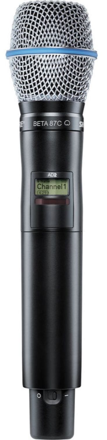 Shure Axient AD2/B87C Handheld Wireless Microphone Transmitter - K54 Band