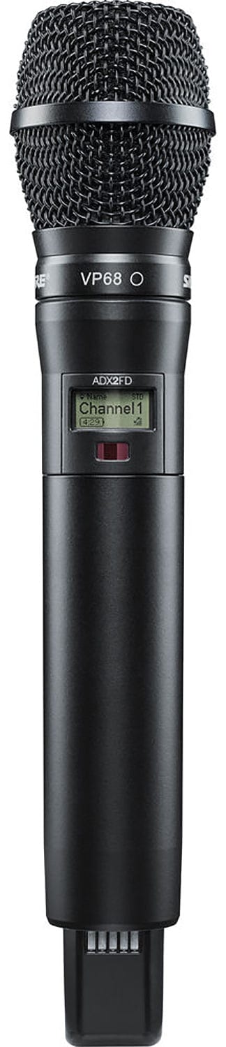 Shure Axient ADX2FD/VP68 Handheld Wireless Microphone Transmitter - G57 Band