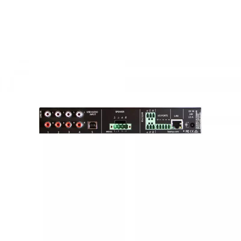 Biamp AMP-D225H 2x25W Half Rack Amp, view 2