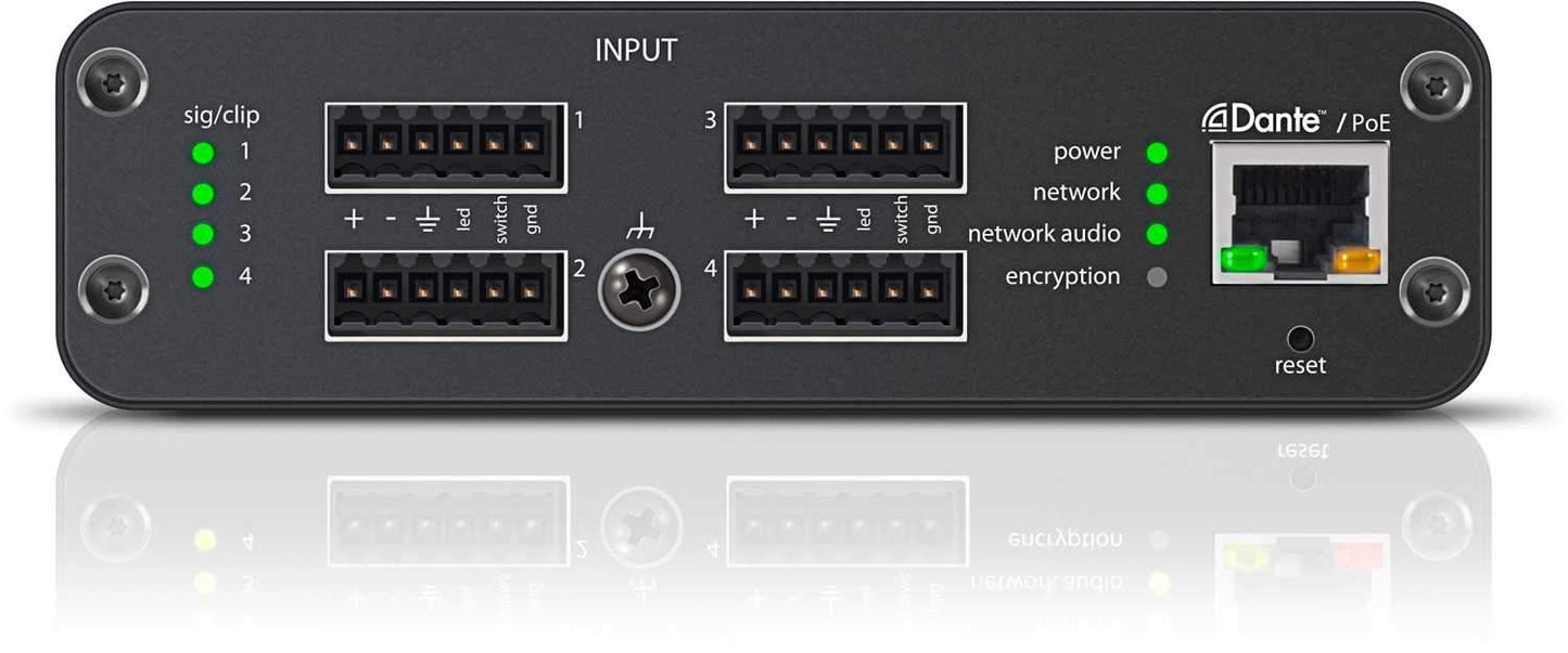 Shure ANI4IN Audio Network Interface