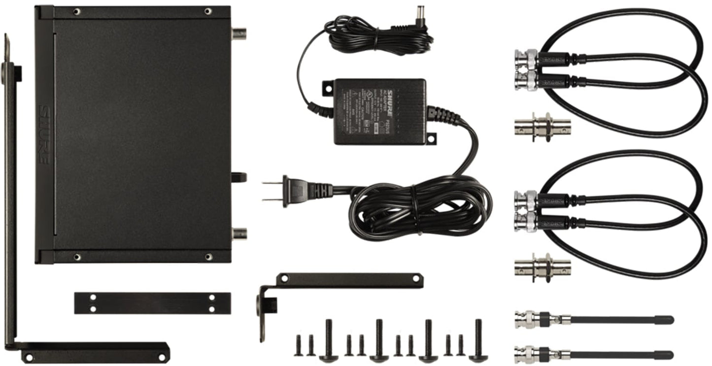 Shure BLX14R Wireless Rack-mount Headset System with SM35 Headset Microphone - H11 Band