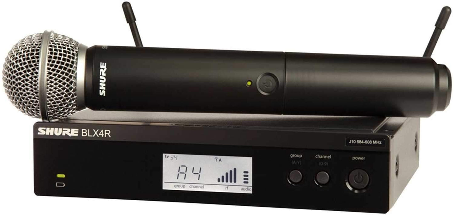 Shure BLX24R SM58 Rackmount Handheld Wireless Mic H10