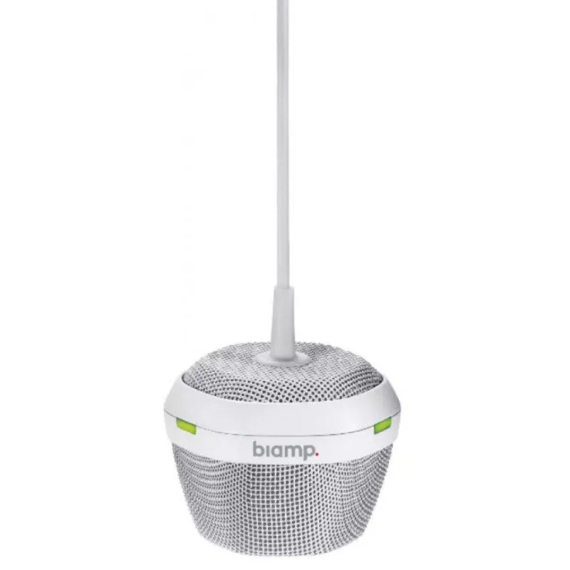 Biamp Devio DCM-1 White Beamtracking Ceiling Microphone, White