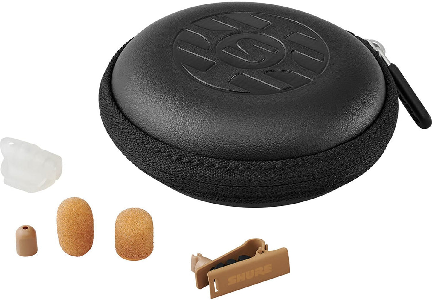 Shure DL4C/O-LM3-A DuraPlex Omnidirectional Subminiature Waterproof Microphone - LEMO3 Plug - Cocoa