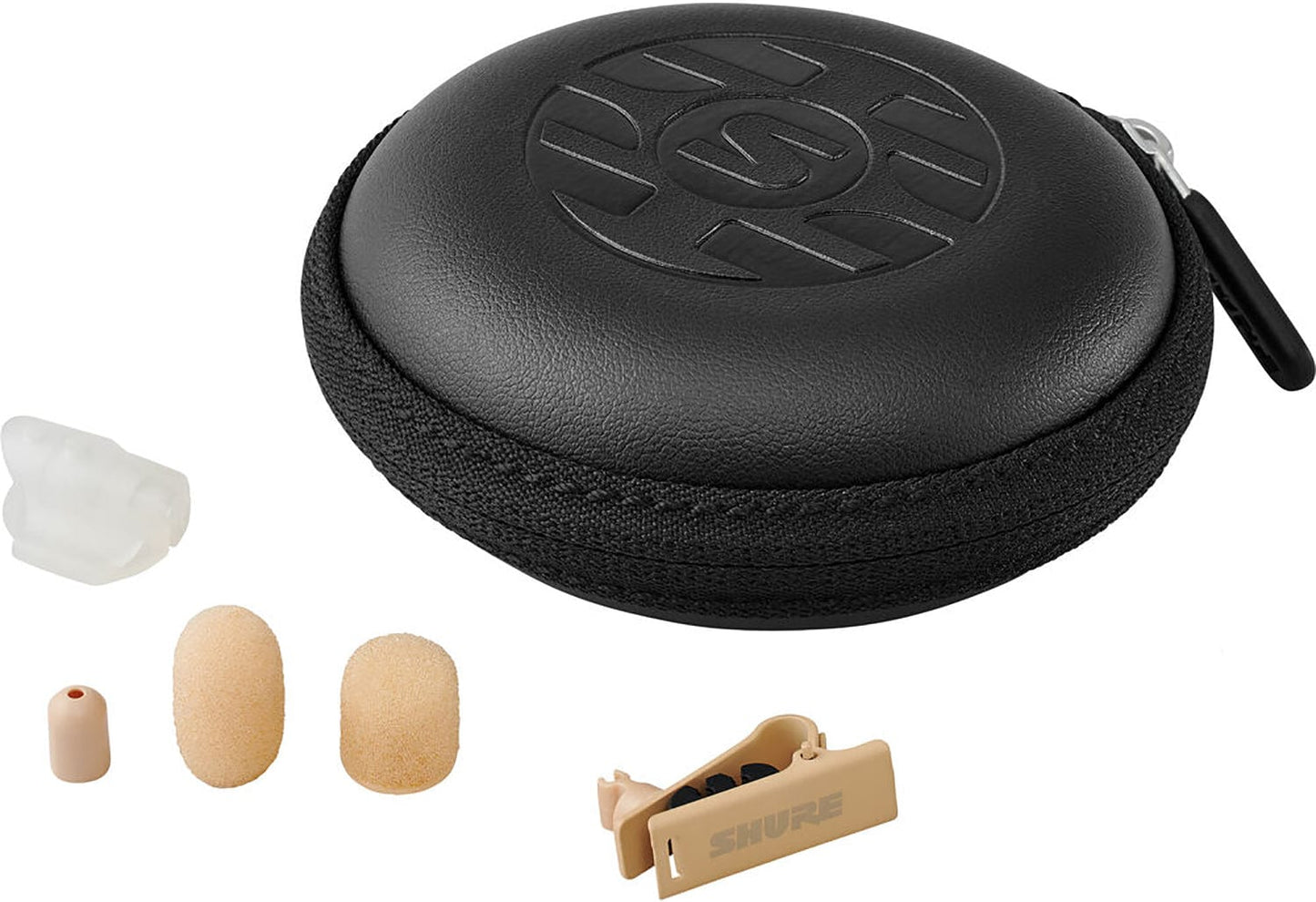 Shure DL4T/O-LM3-A DuraPlex Omnidirectional Subminiature Waterproof Microphone - LEMO3 Plug - Tan