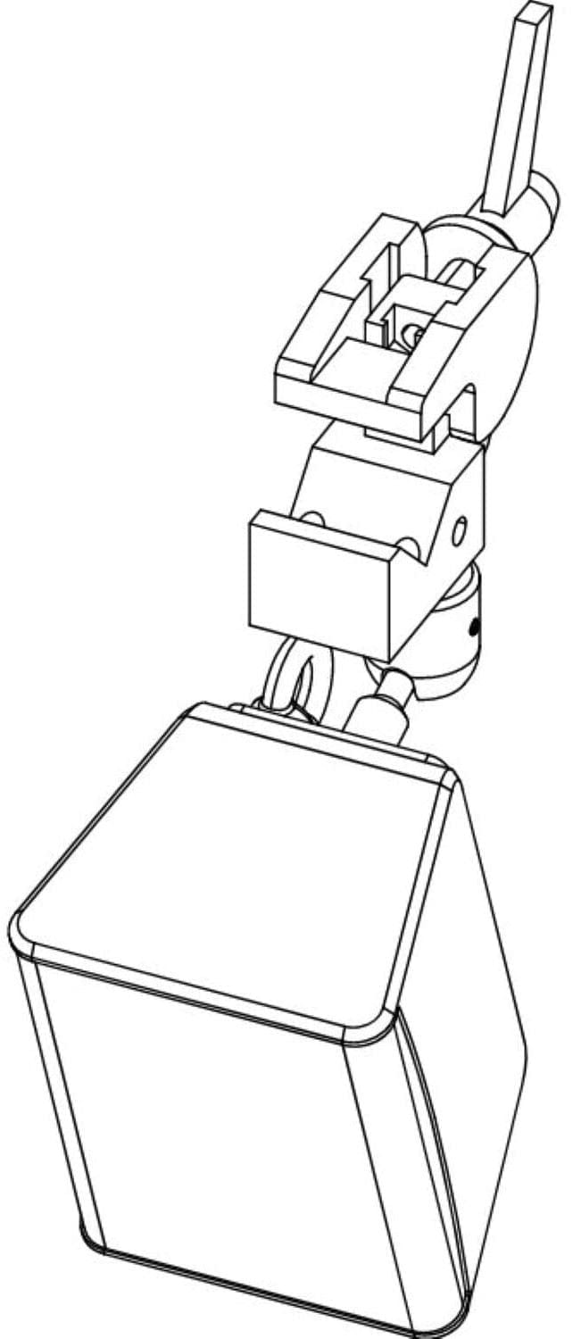 d&b audiotechnik E6533.000.00 M10 adapter for Super Clamp, view 4