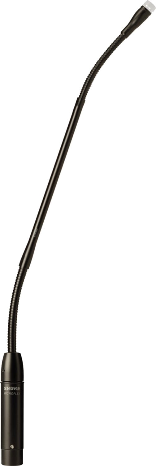 Shure MX412/N 12 Inch Microflex Standard Gooseneck Condenser Microphone - No Cartridge - Preamp