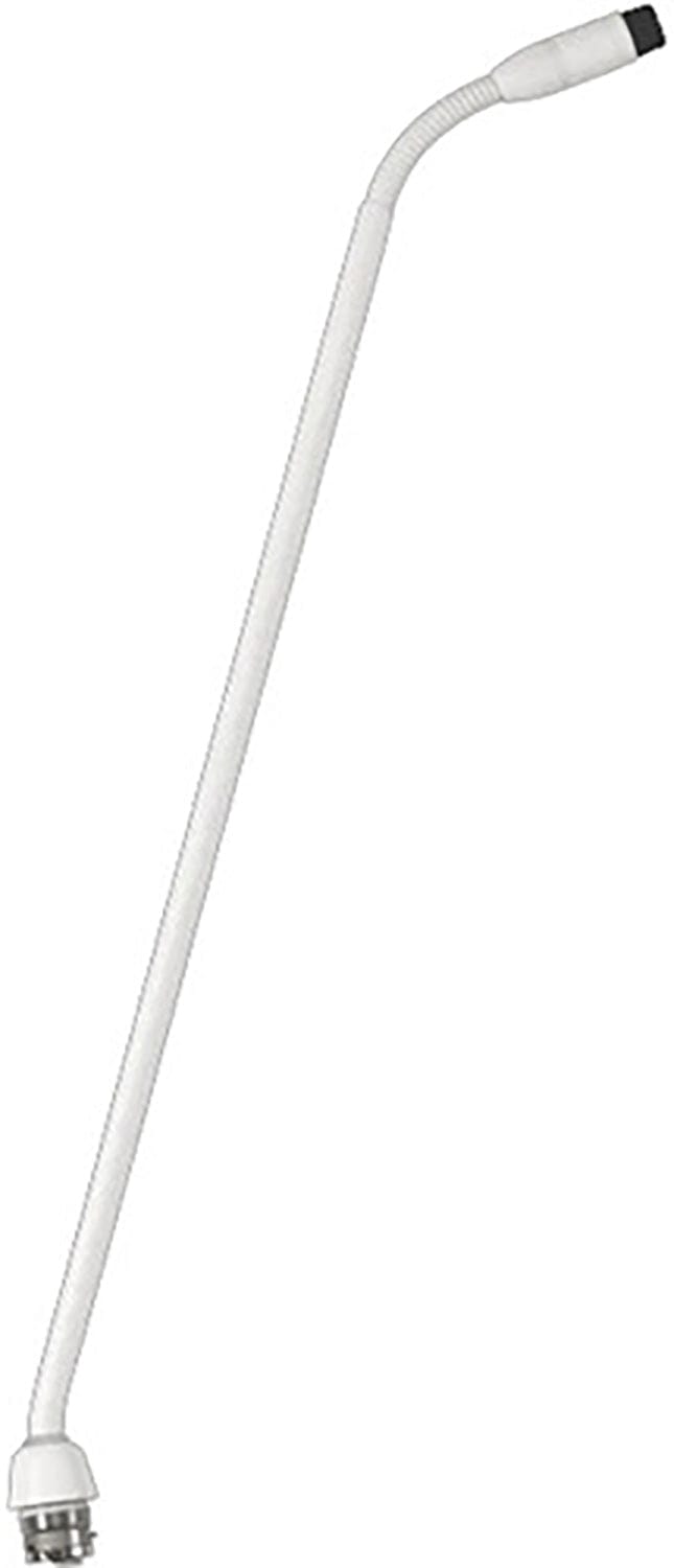 Shure MX415WRLP/N Microflex 15-Inch Gooseneck Microphone - Top Light with No Capsule - White