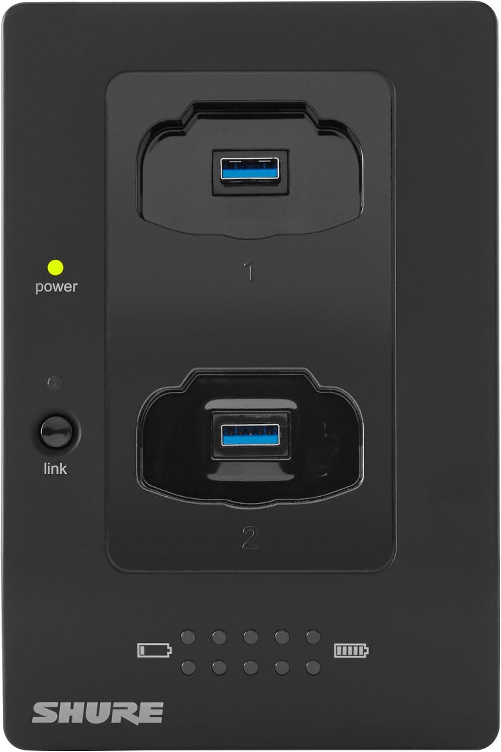 Shure MXWNCS2 2-Ch Netwrorked Charging Station