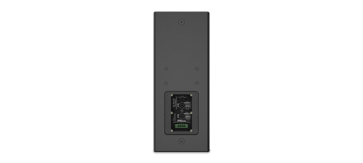 Q-SYS PL-DC8-BK: 8 inch directivity-control loudspeaker, Black, view 3