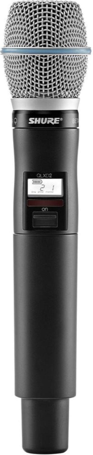 Shure QLXD2/B87C Handheld Transmitter with Beta 87C Capsule - H50 Band