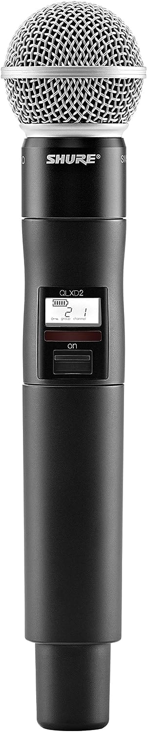 Shure QLXD2/SM58 Handheld Transmitter with SM58 Capsule - X52 Band