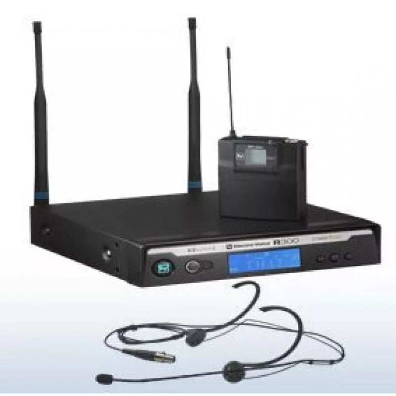 Electro-Voice R300-E-C: Head worn system with HM3 omni directional microph