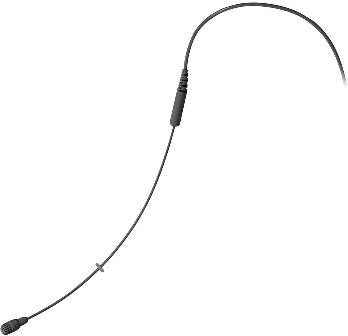 Shure RPM53B/O-NC black replacement boom arm for the TH53 headset microphone, no connector, product view