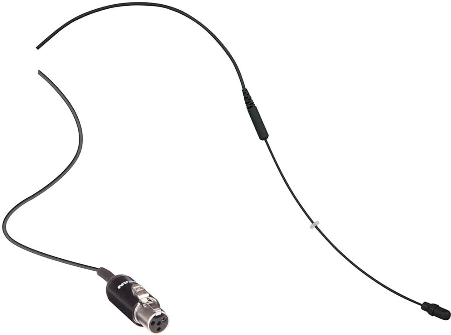 Shure RPMDH5B/O-MTQG Boom Arm and Cable Assembly for DH5 Headset Microphone - MTQG Connector - Black