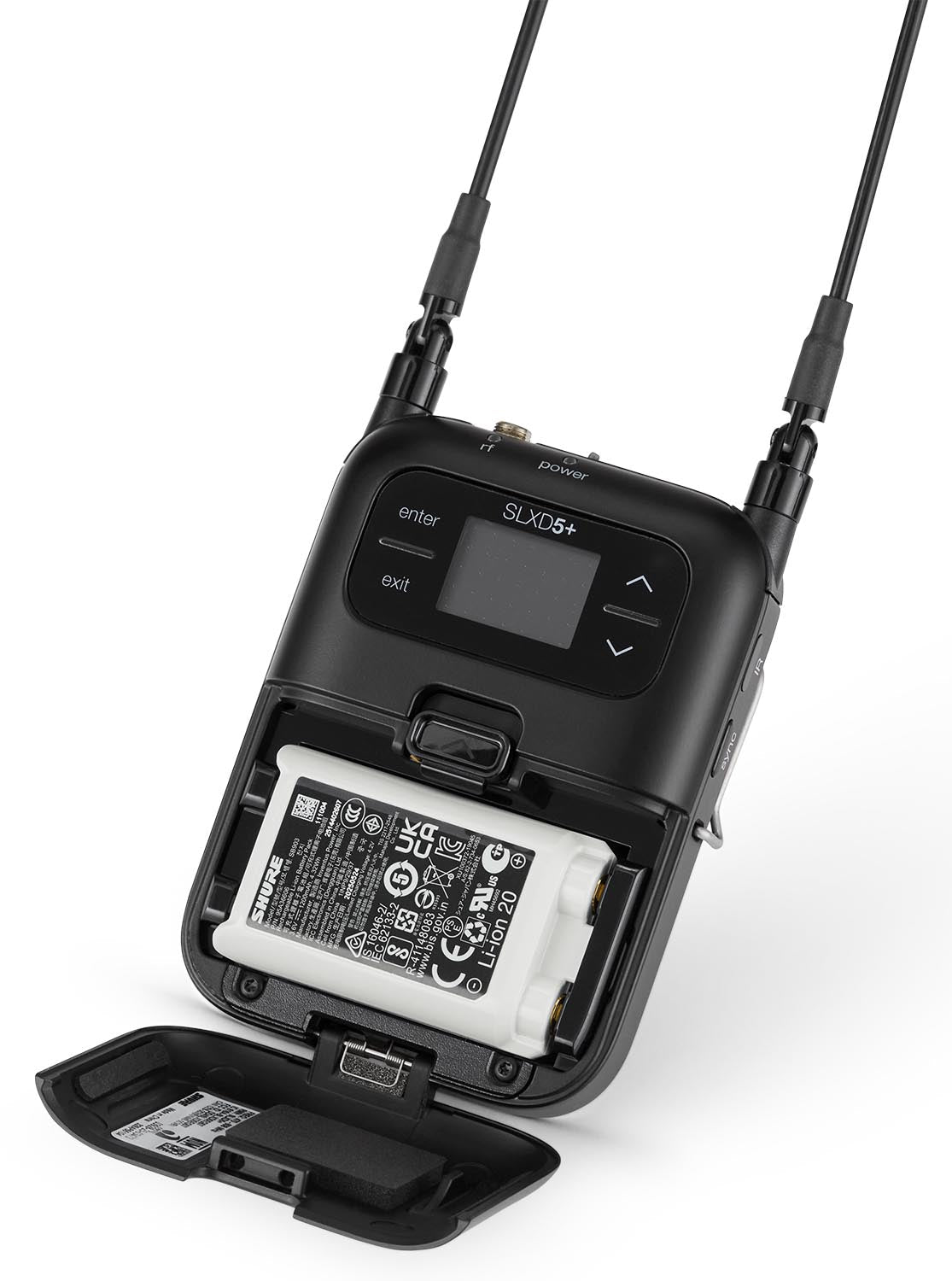 Shure SLXD5+=-G57 Single-Channel Portable Digital Wireless Receiver