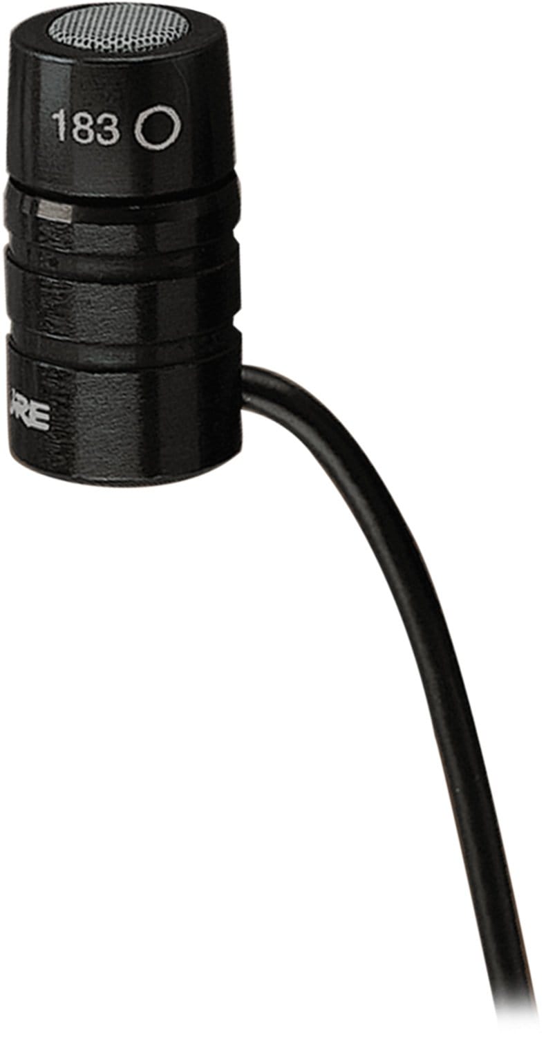 Shure WL183SHU Omnidirectional Lavalier Microphone with Shure Plug