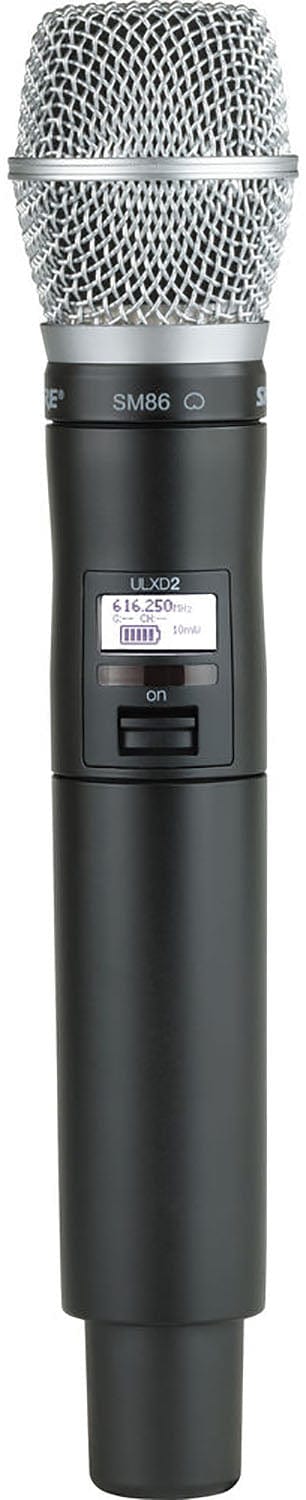 Shure ULXD2/SM86 Digital Handheld Transmitter with SM86 Capsule - V50 Band