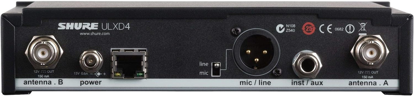 Shure ULXD4 Digital Wireless Receiver - J50A Band