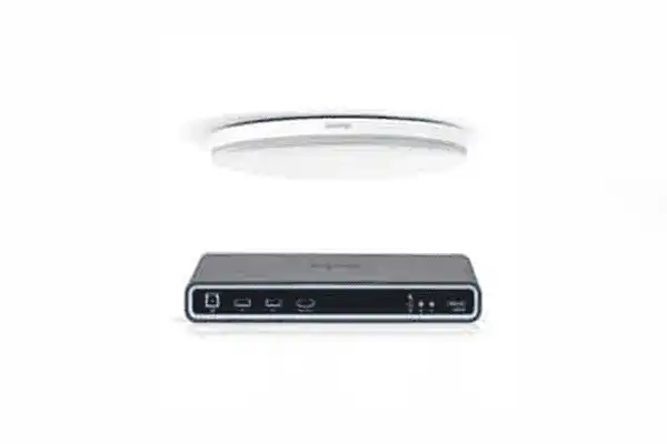 Biamp Devio SCR-25CX White Conferencing Hub with Ceiling Microphone, White