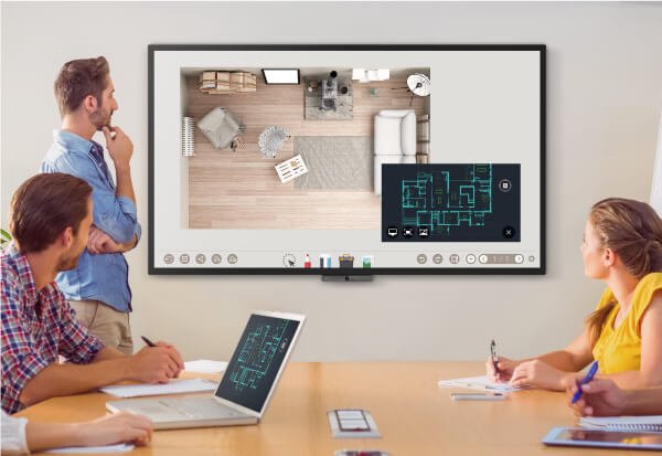 BenQ CP7501K DuoBoard 75 inch corporate interactive flat panel