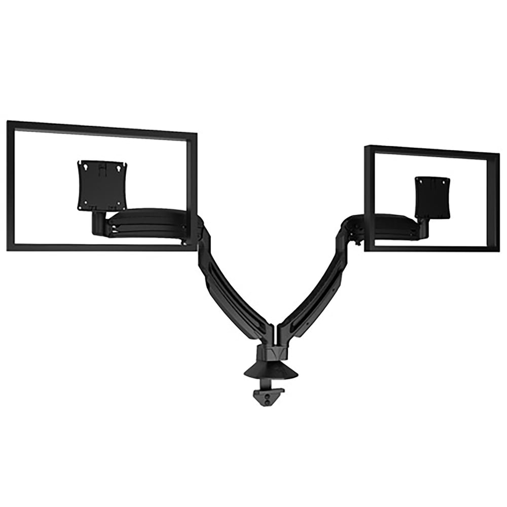 Chief K1D220S K1 Desk Mount Dual Display Dual 2L Arms Silver