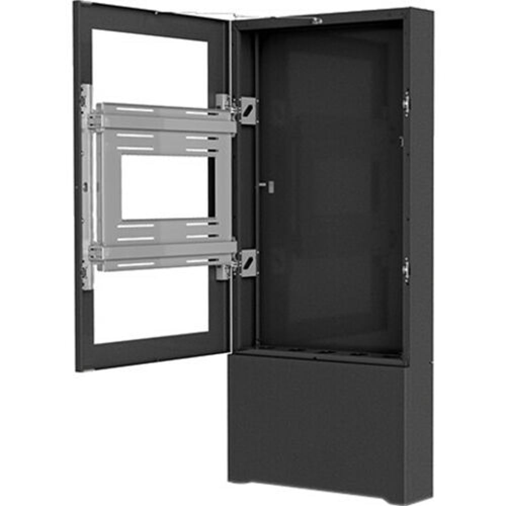 Chief LF49UBP 49" Portrait Floor Kiosk, Black, view 2