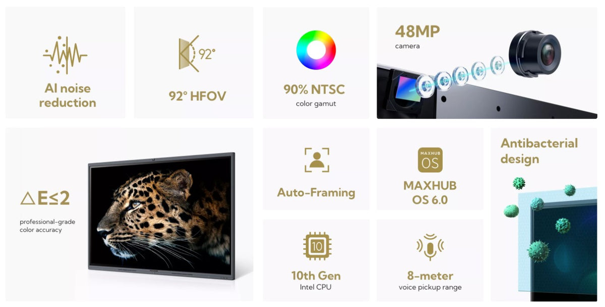 MAXHUB C5530 V6 Classic 55 inch interactive display