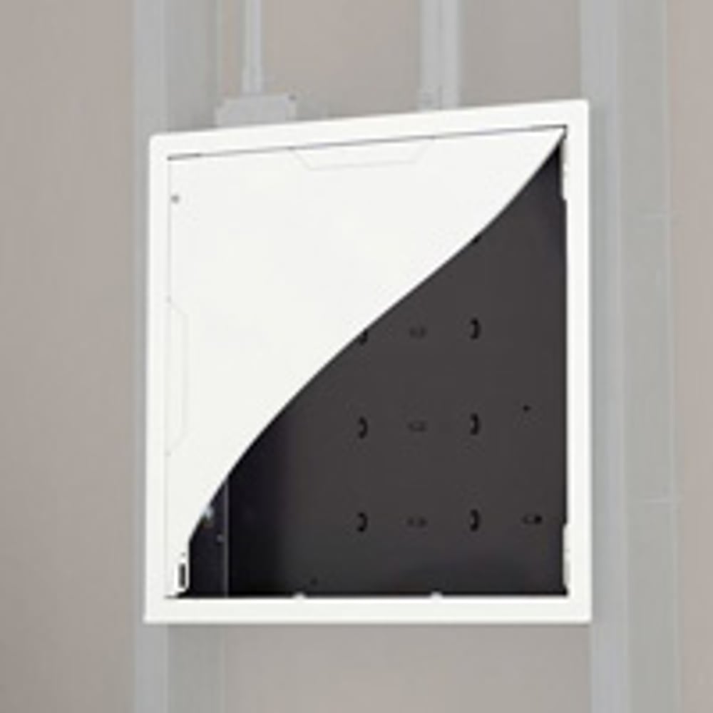 Chief PAC526F-G Large In-Wall Storage Box, 14.25"H X 14.25"W X 3.9"D, TAA Compliant