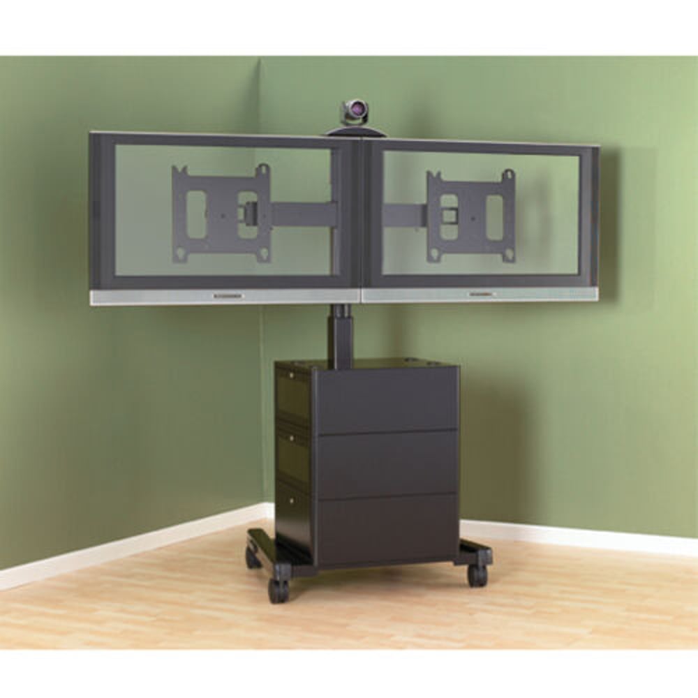 Chief PFCUB-G Large Flat Panel Mobile Av Cart, TAA Compliant, view 2